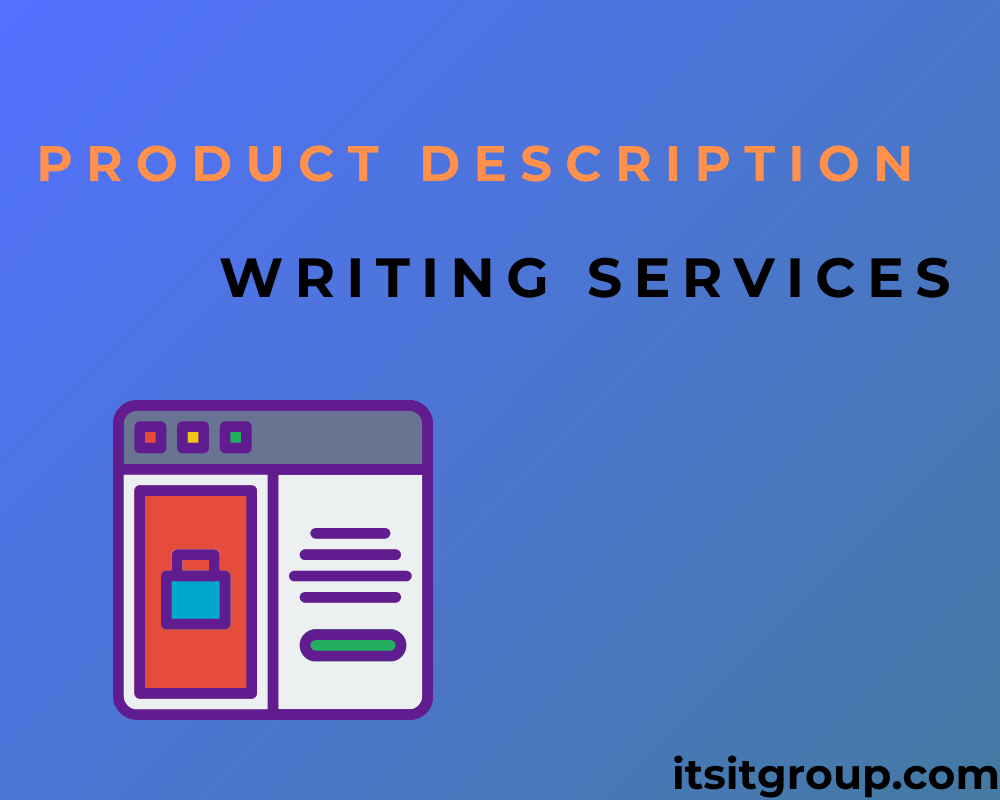 product description writing services